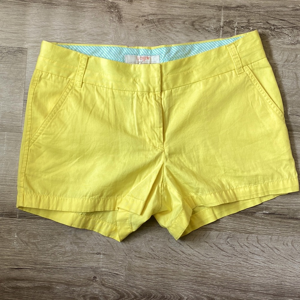 NWOT J. Crew 4” Chino Shorts